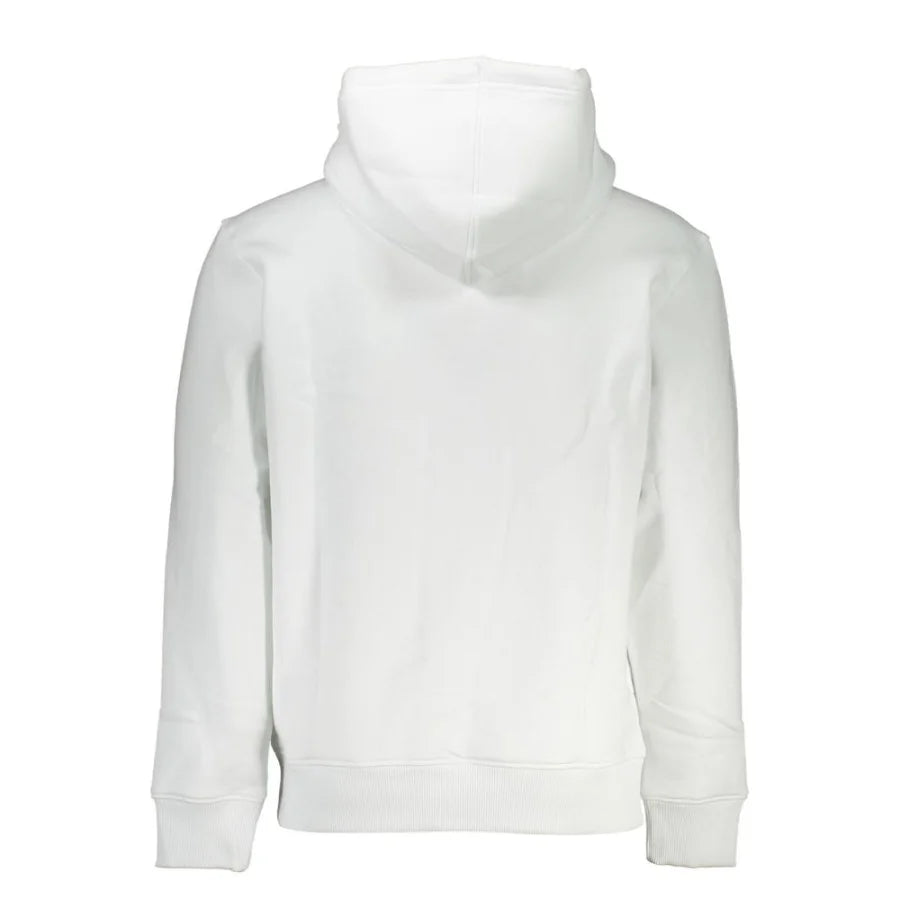 Calvin Klein White Cotton Men’s Sweatshirt