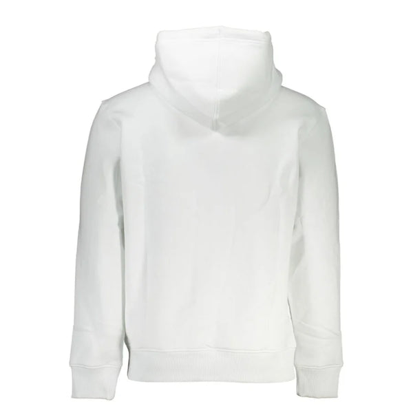 Calvin Klein White Cotton Men’s Sweatshirt