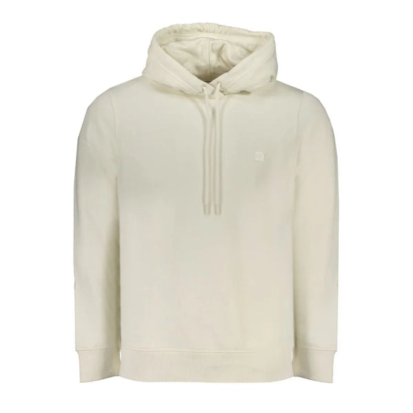 Calvin Klein White Cotton Men’s Sweatshirt