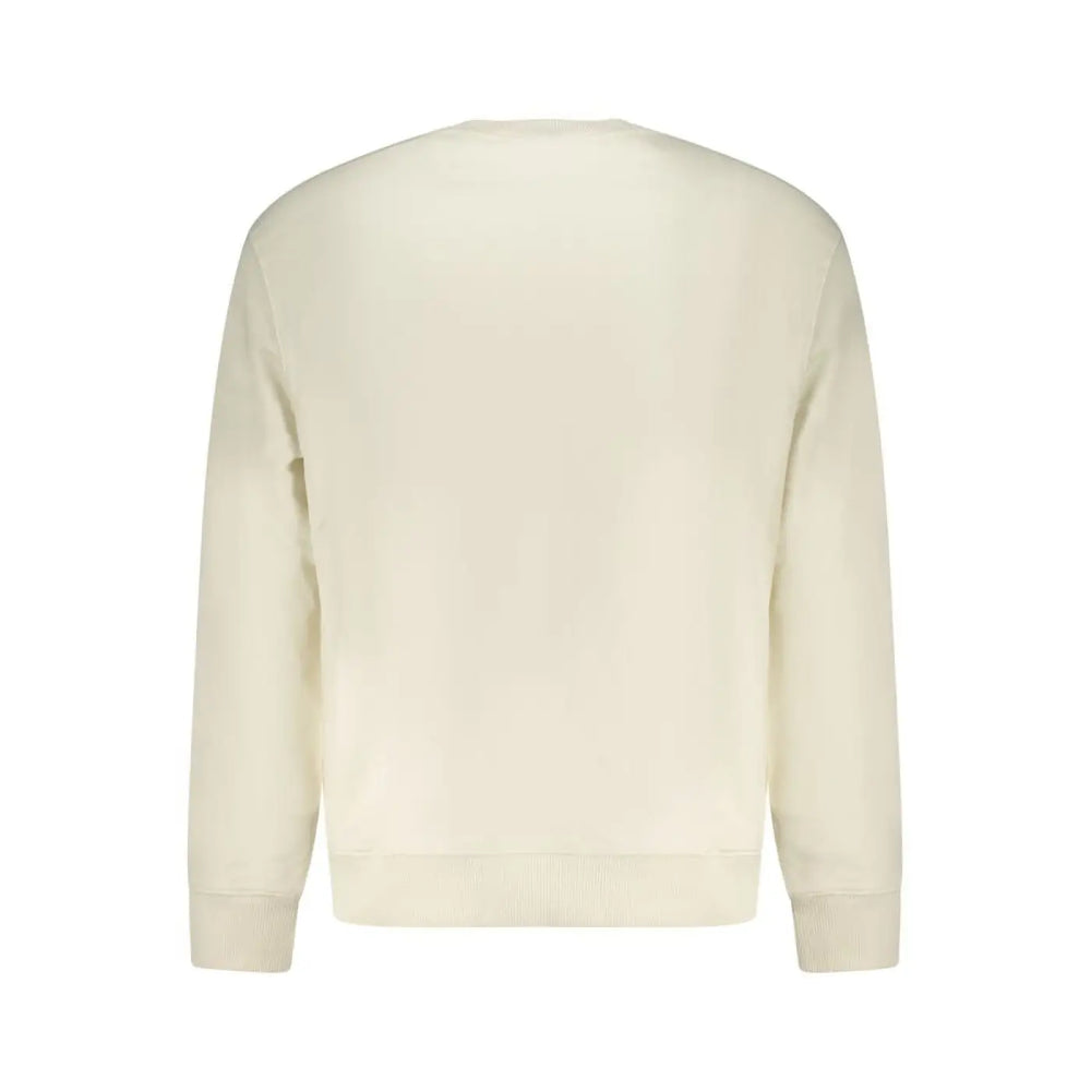 Calvin Klein White Cotton Mens Sweatshirt