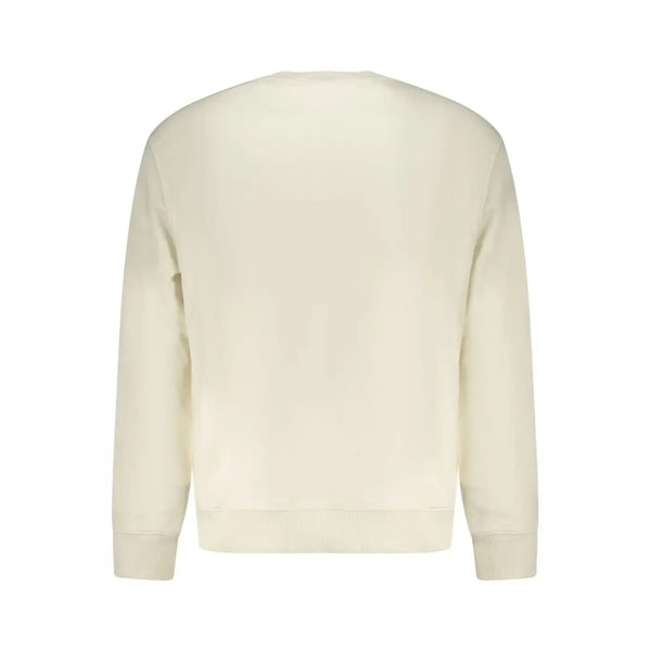 Calvin Klein White Cotton Mens Sweatshirt