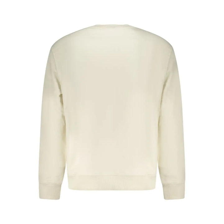 Calvin Klein White Cotton Mens Sweatshirt
