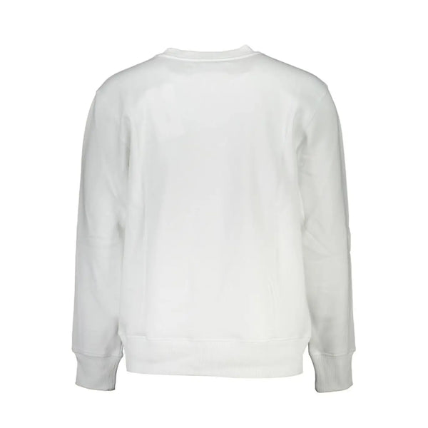 Calvin Klein White Cotton Men’s Sweatshirt