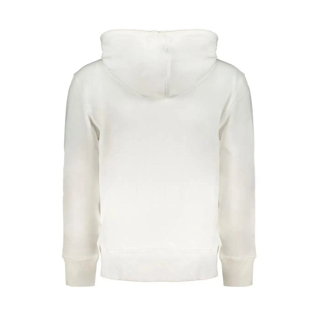 Calvin Klein White Cotton Men’s Sweatshirt