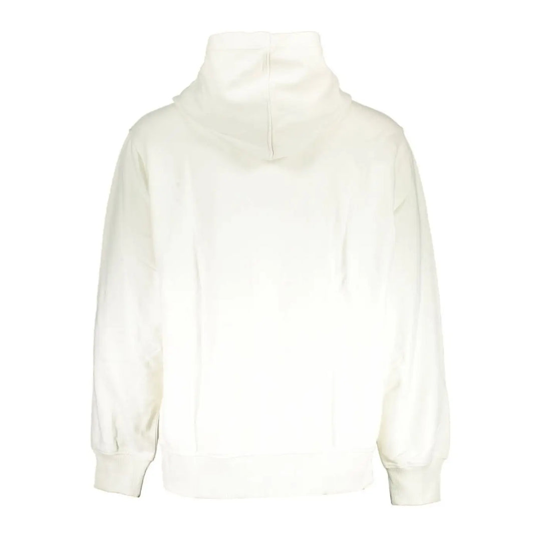 Calvin Klein White Cotton Men’s Sweatshirt