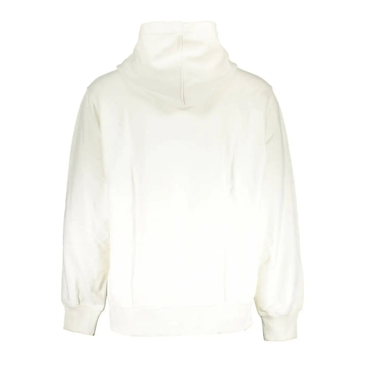 Calvin Klein White Cotton Men’s Sweatshirt