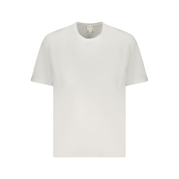 Calvin Klein White Cotton Mens T-shirt