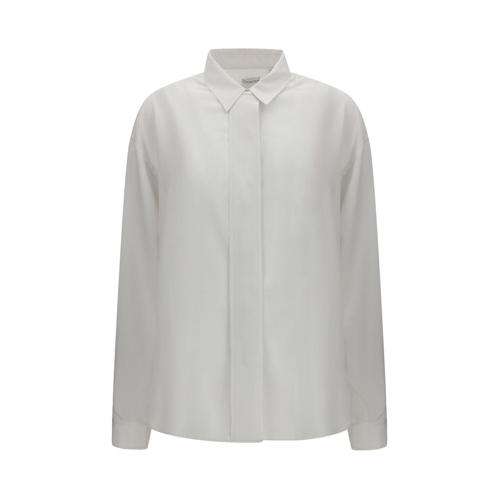 Calvin Klein Shirts - White Silk Dress Shirt