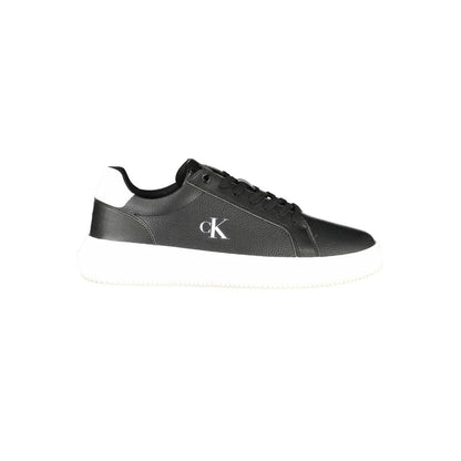 Calvin Klein’s Sneakers Bold Black Leather Style for Streetwear Klein