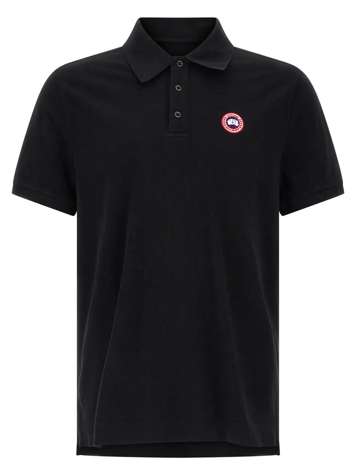 Canada Goose Black Cotton Polo Shirt