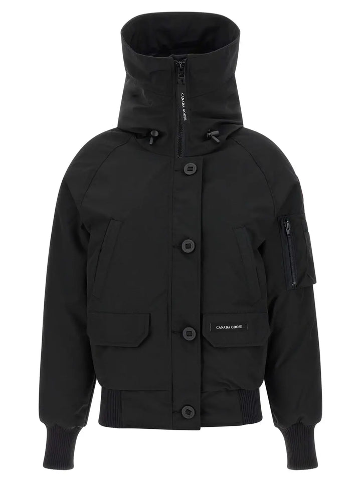 Canada Goose Black Polyester Bomber
