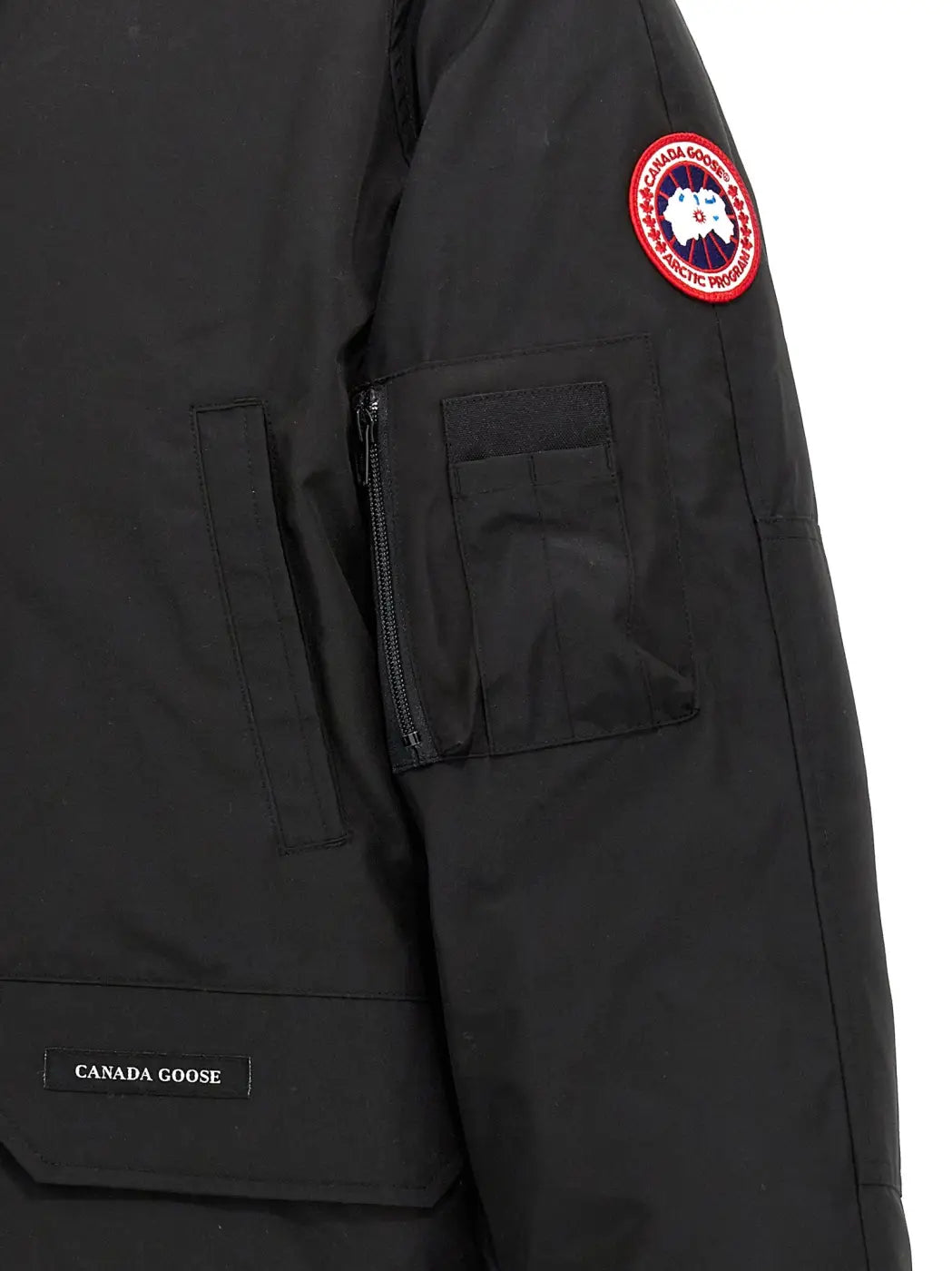 Canada Goose Black Polyester Bomber
