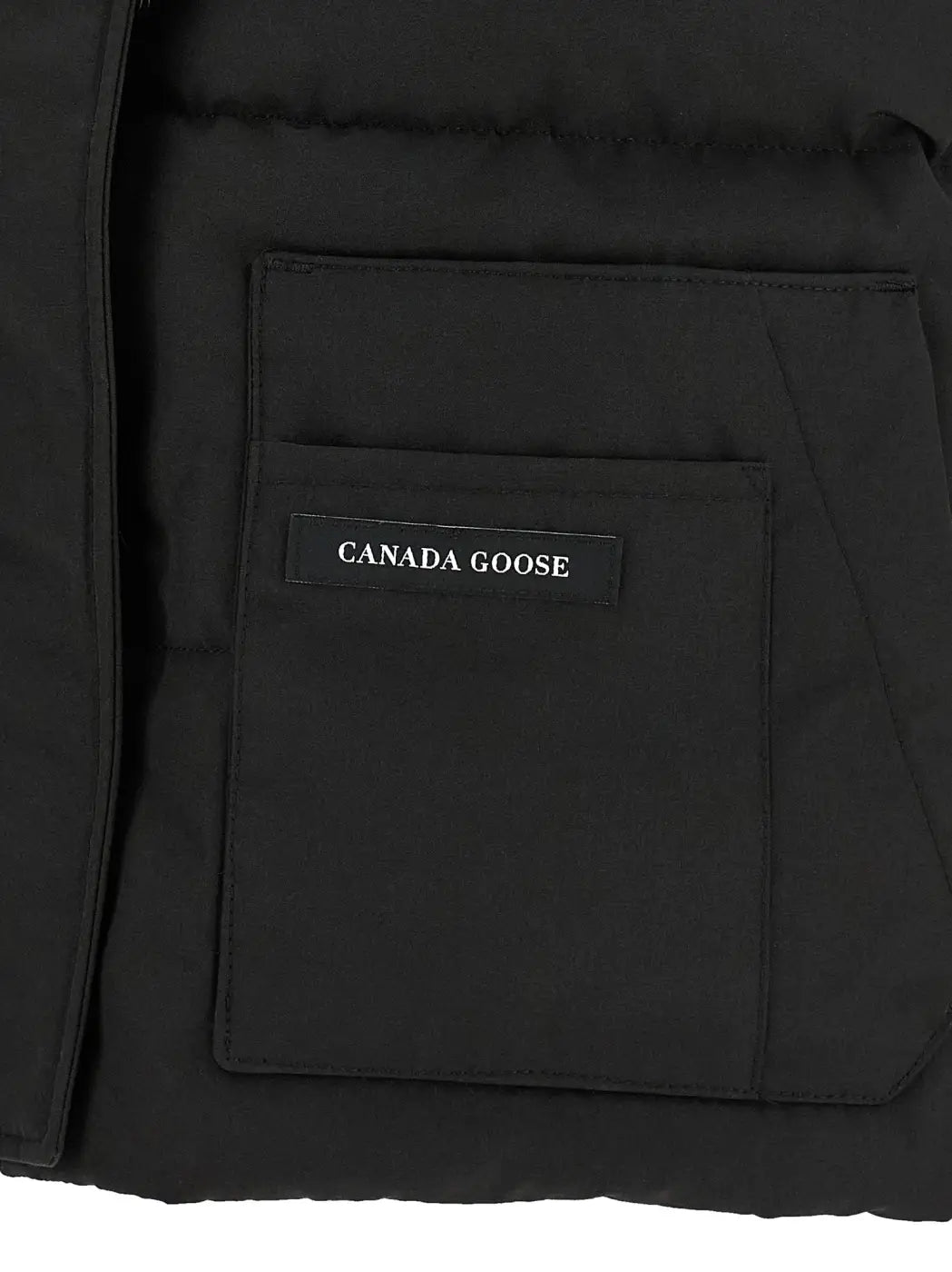 Canada Goose Black Polyester Sleeveless Jacket