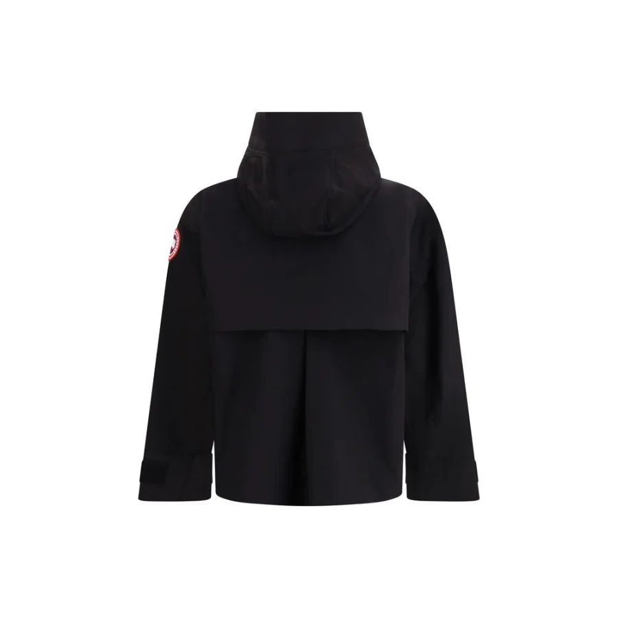 Canada Goose Black Recycled Polyamide Rain Coat