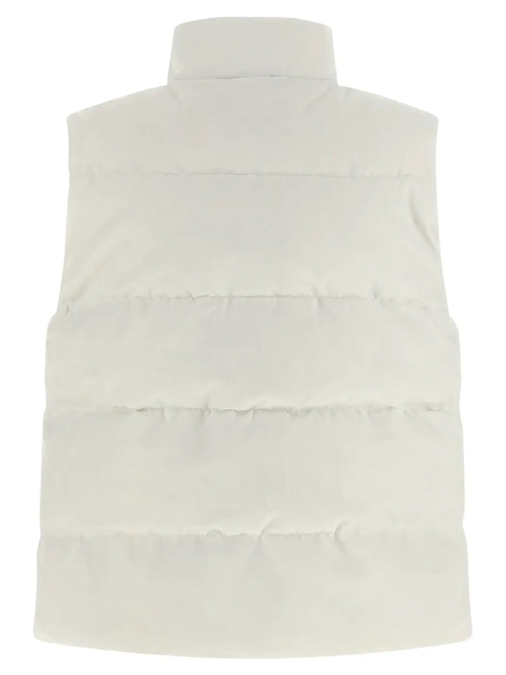 Canada Goose White Polyester Sleeveless Jacket