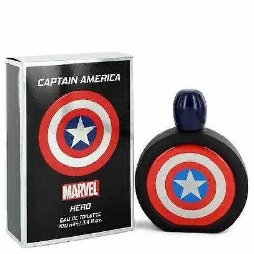 Unleash the Spirit of Patriotism with Captain America Hero Eau Men’s Cologne Marvel