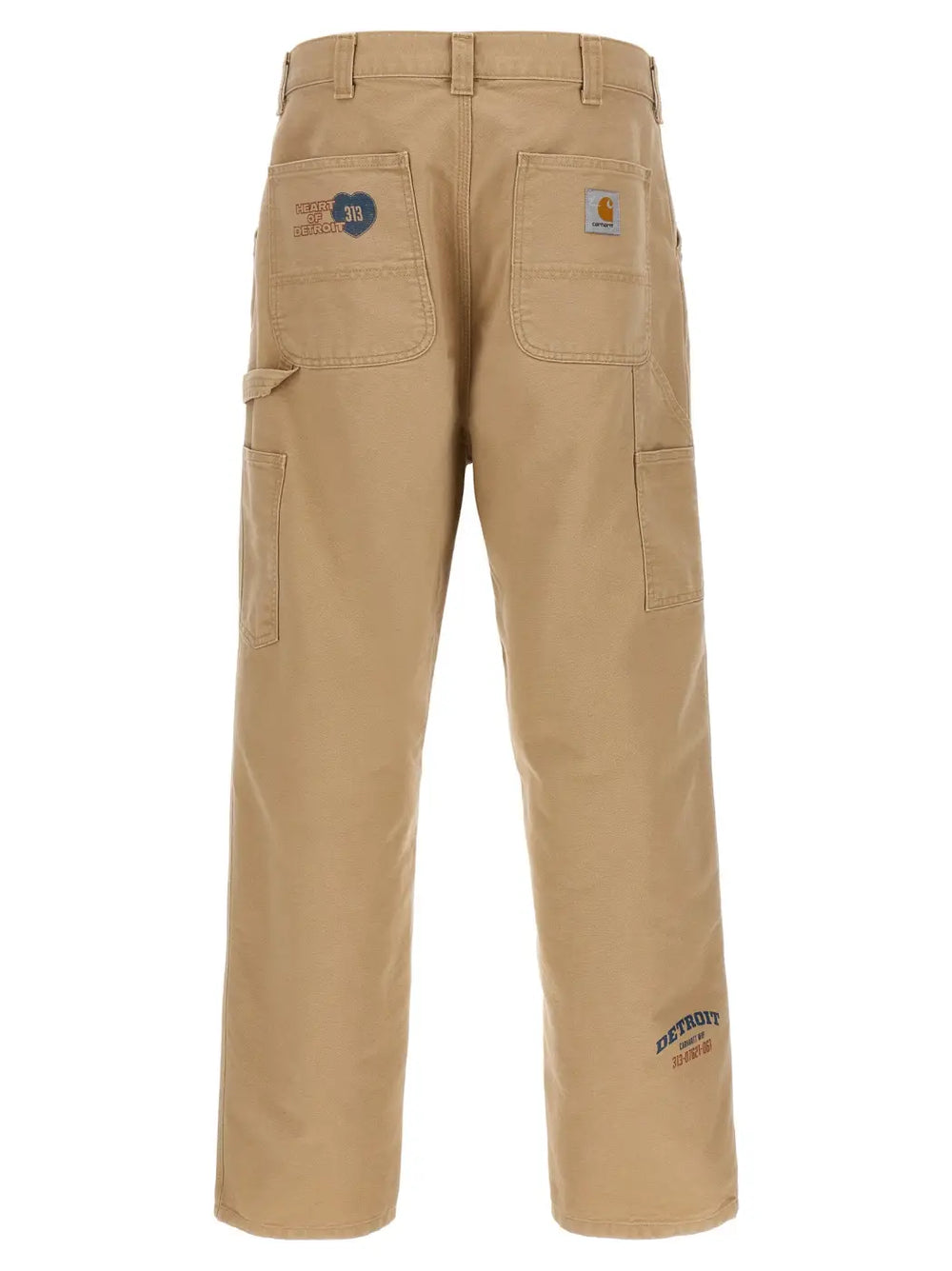 Carhartt Wip Beige Organic Cotton Casual Pants