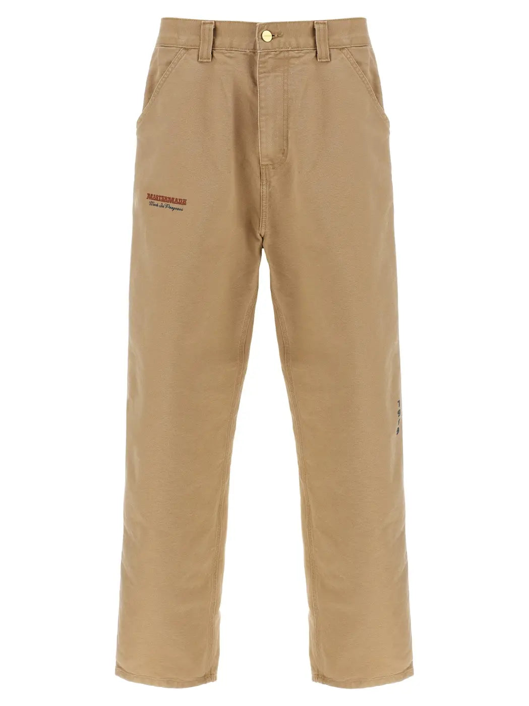 Carhartt Wip Beige Organic Cotton Casual Pants