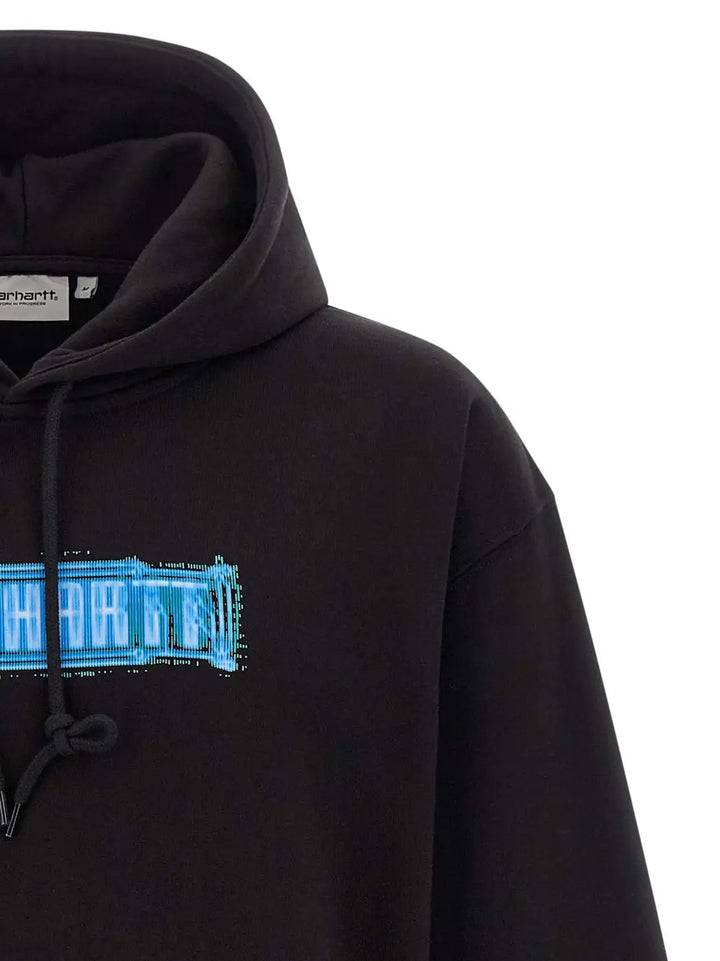 Carhartt Wip Black Cotton Sweatshirt