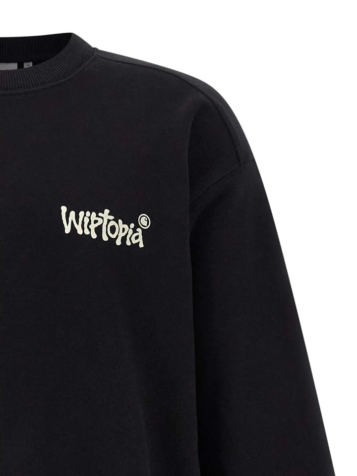 Carhartt Wip Black Cotton Sweatshirt
