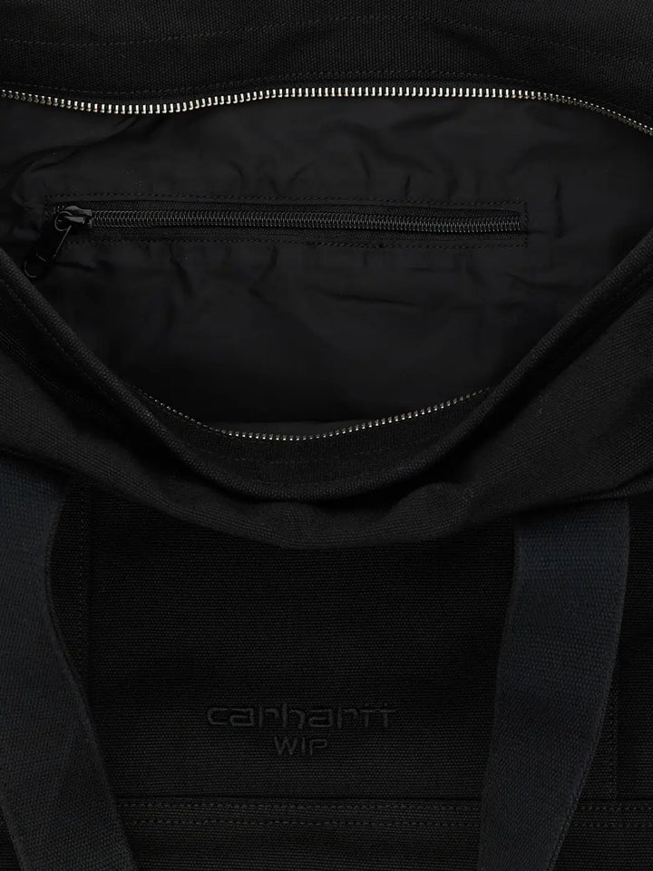 Carhartt Wip Black Cotton Tote Bag