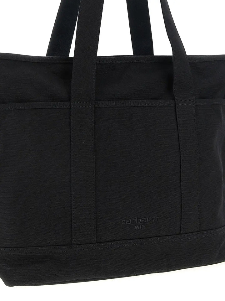 Carhartt Wip Black Cotton Tote Bag