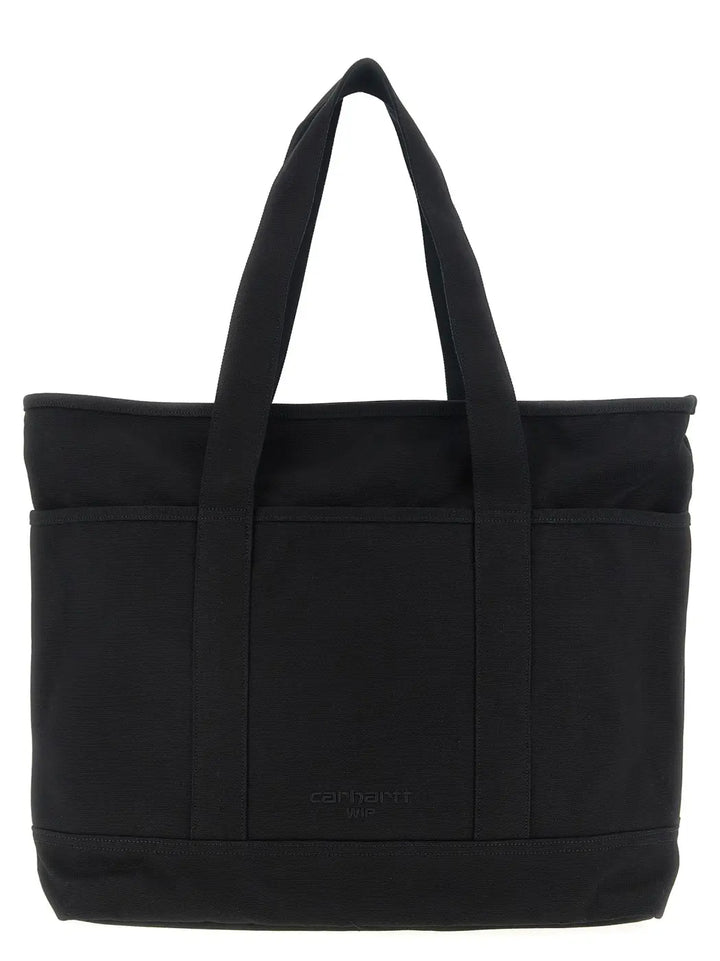 Carhartt Wip Black Cotton Tote Bag