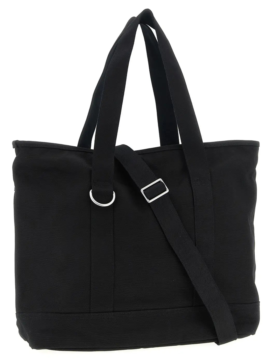 Carhartt Wip Black Cotton Tote Bag