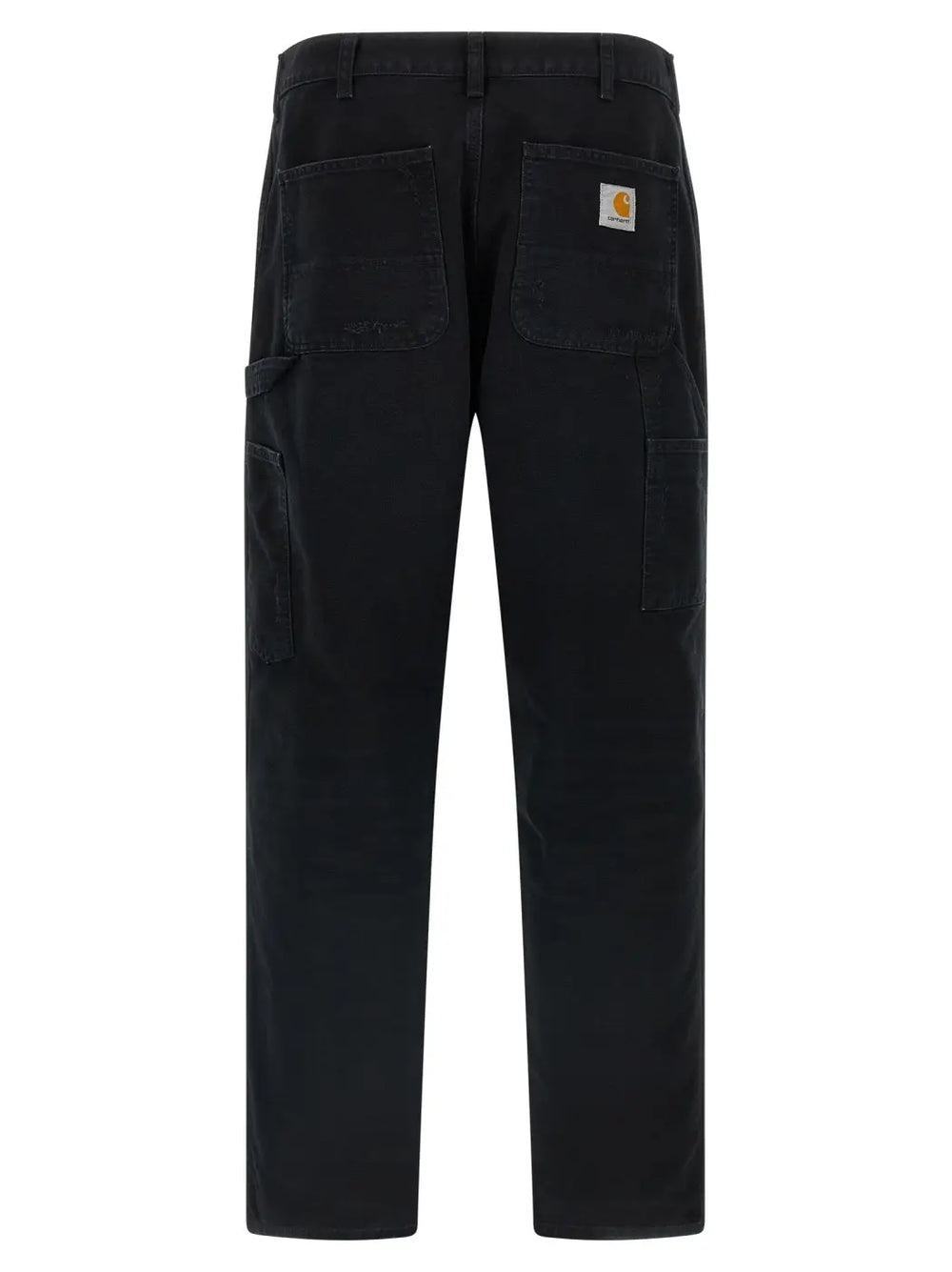 Carhartt Wip Black Organic Cotton Straight-leg Jeans