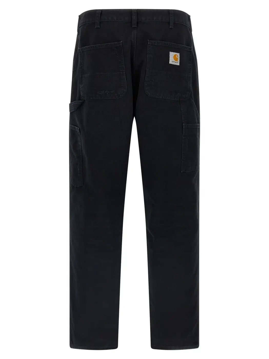 Carhartt Wip Black Organic Cotton Straight-leg Jeans