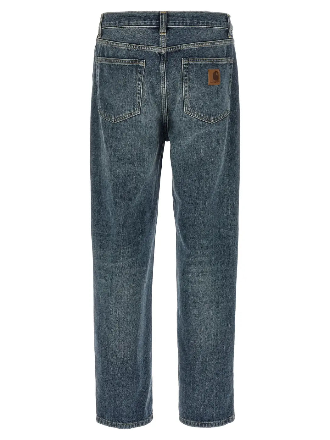 Carhartt Wip Blue Cotton Tapered Jeans