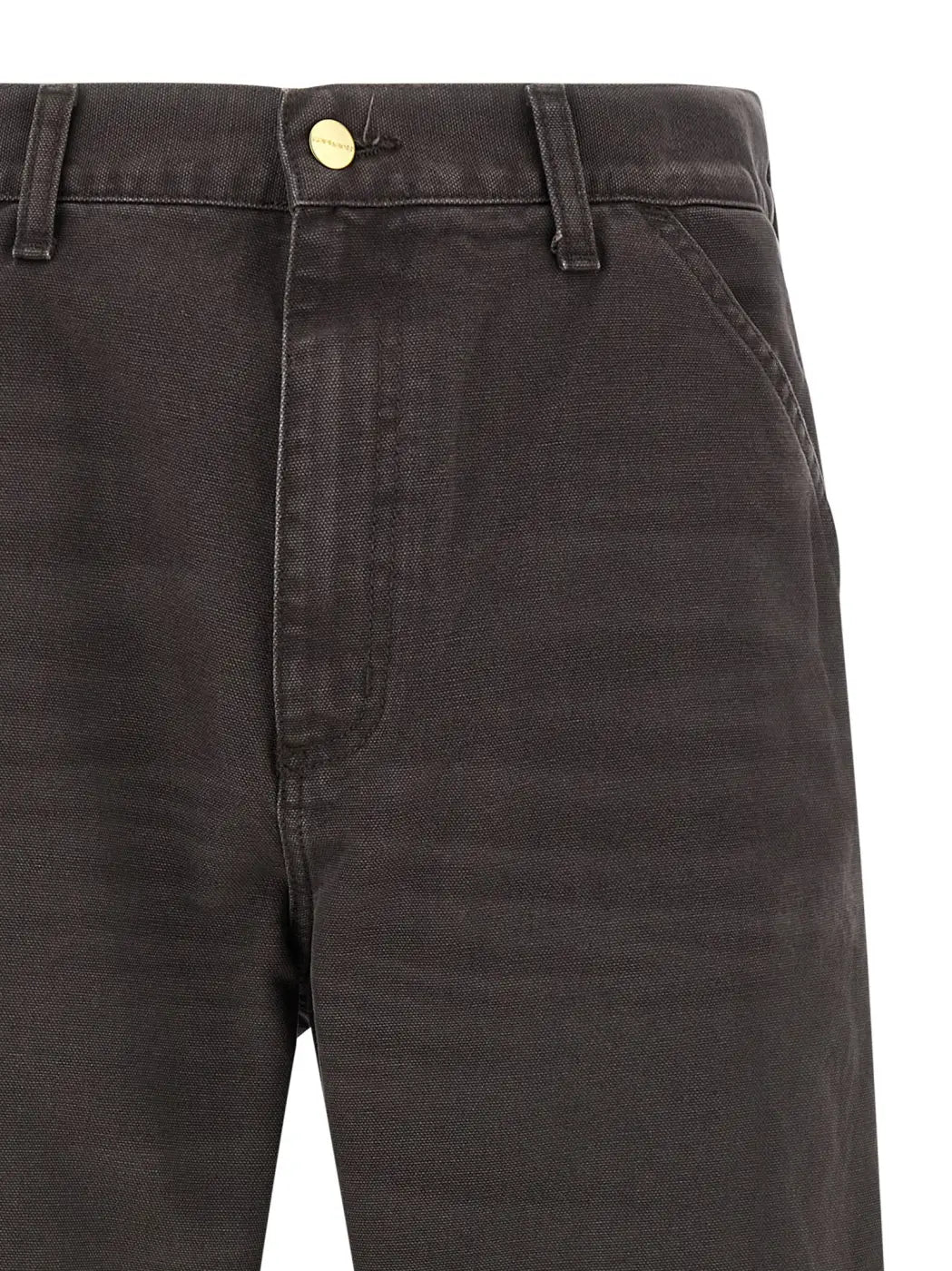 Carhartt Wip Brown Organic Cotton Casual Pants