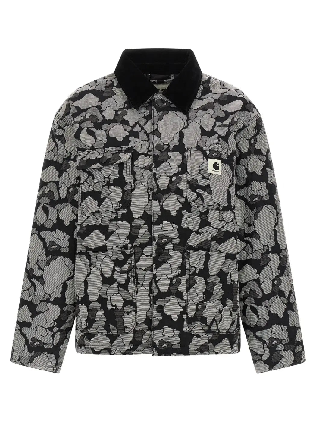 Carhartt Wip Gray Cotton Full-length Jacket