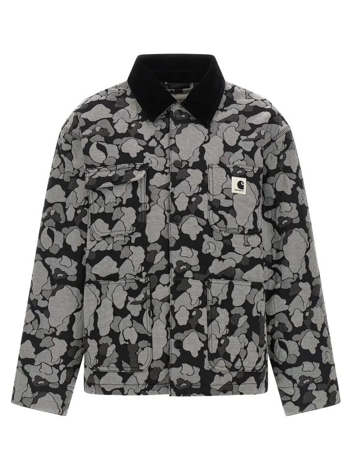 Carhartt Wip Gray Cotton Full-length Jacket