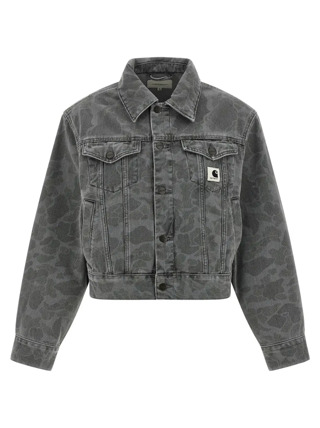Carhartt Wip Gray Organic Cotton Denim Jacket