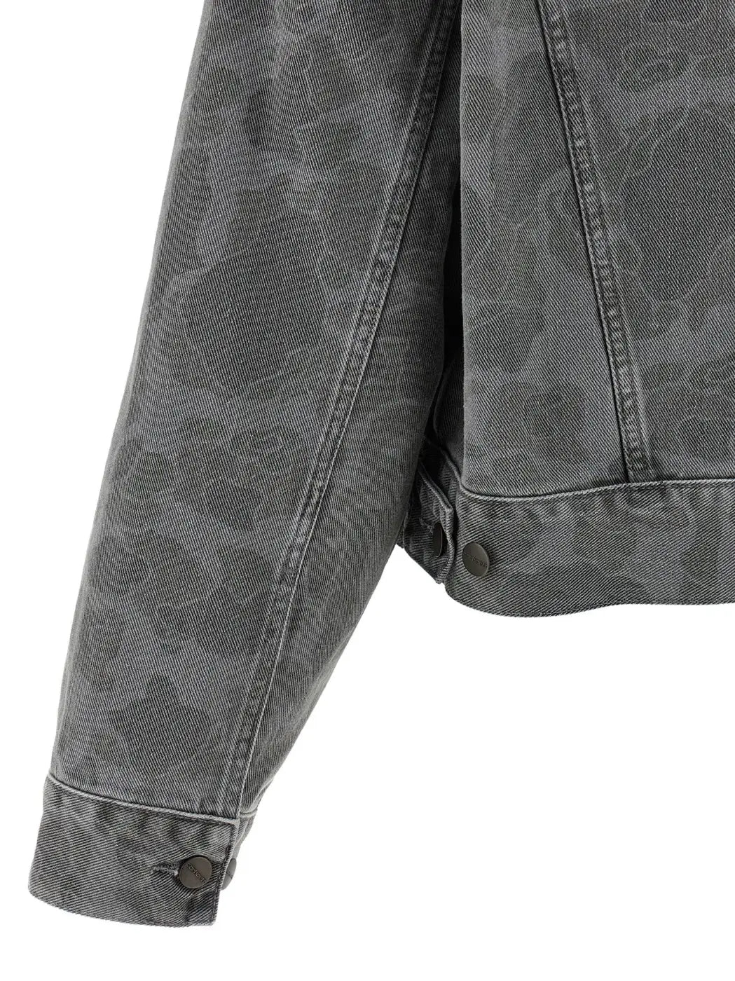 Carhartt Wip Gray Organic Cotton Denim Jacket