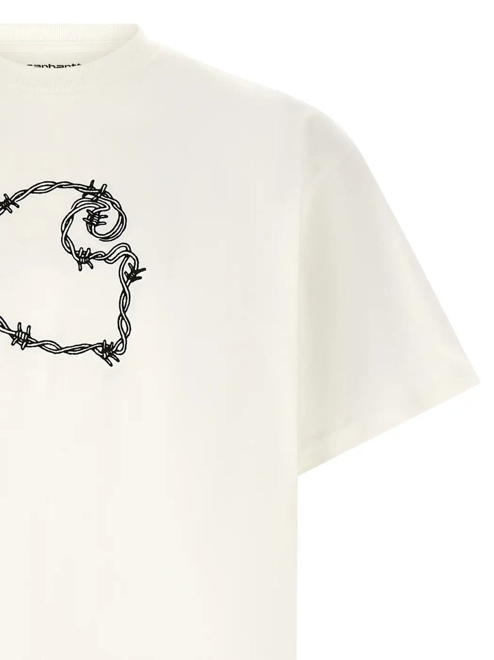 Carhartt Wip White Organic Cotton T-shirt