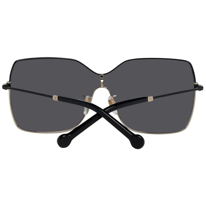 Carolina Herrera Black Metal Sunglasses