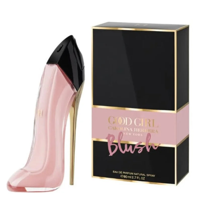 Carolina Herrera Women’s Perfume - Good Girl Blush Unveiled Exotic Ylang in Pastel-Pink Stiletto