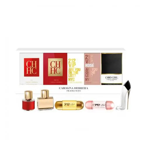 Carolina Herrera Variety Mini Gift Set for Luxurious Fragrance Lovers Women’s Sets