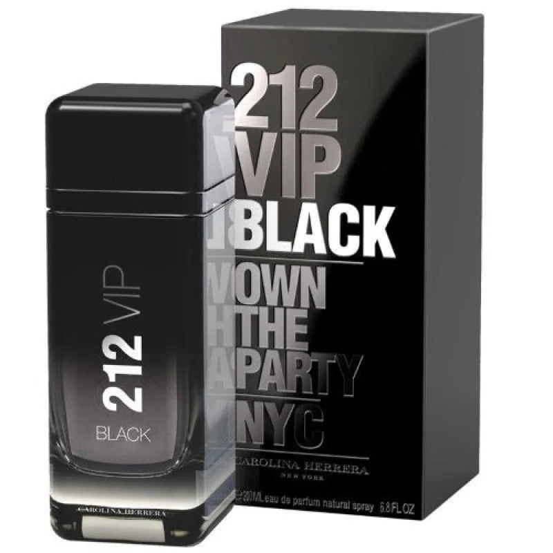 Carolina Herrera Men’s Cologne - VIP Black Ignite Your Spicy Scent