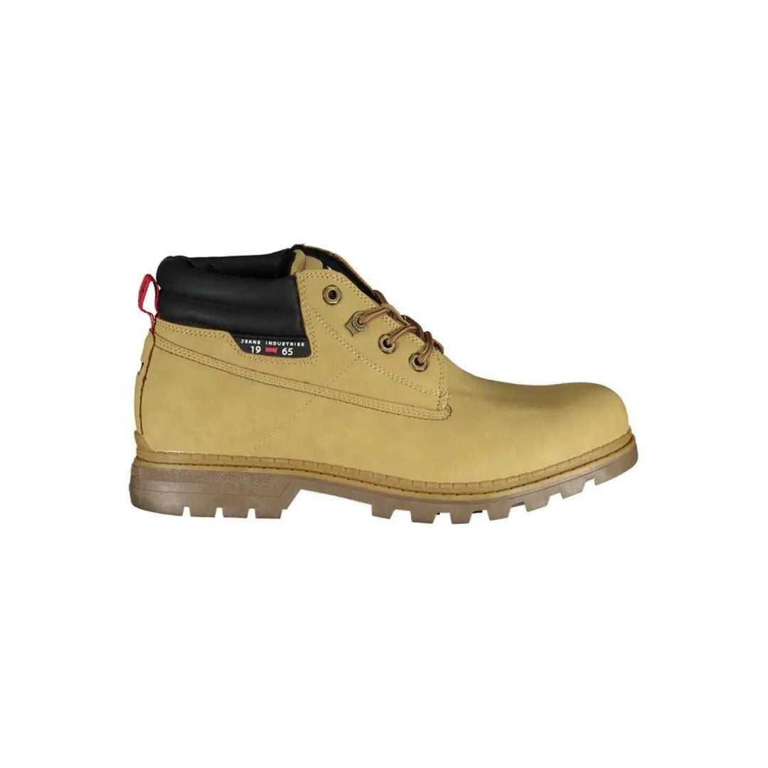Carrera Beige Polyurethane Men Ankle Boot