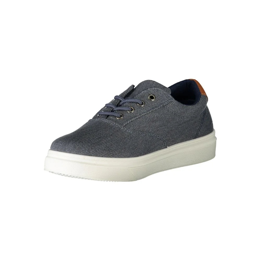 Carrera Blue Polyester Athletic Sneakers