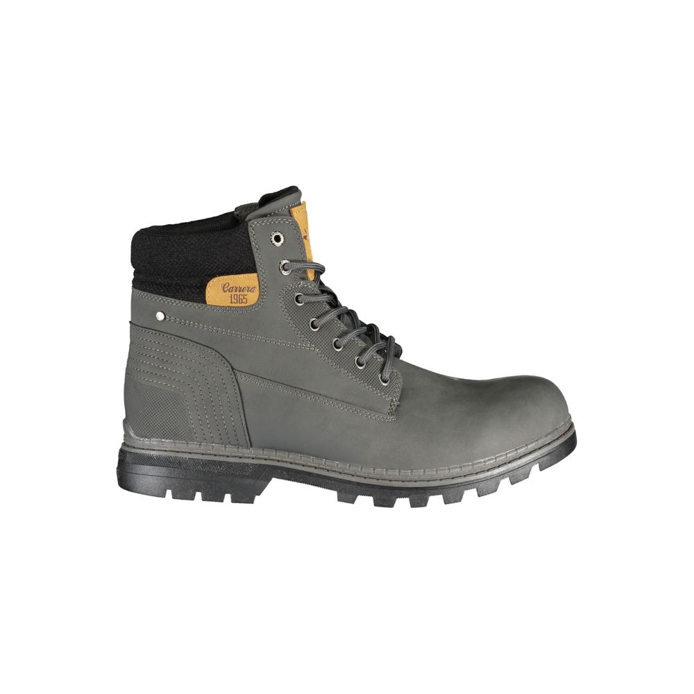 Carrera Grey Polyurethane Men’s Boot