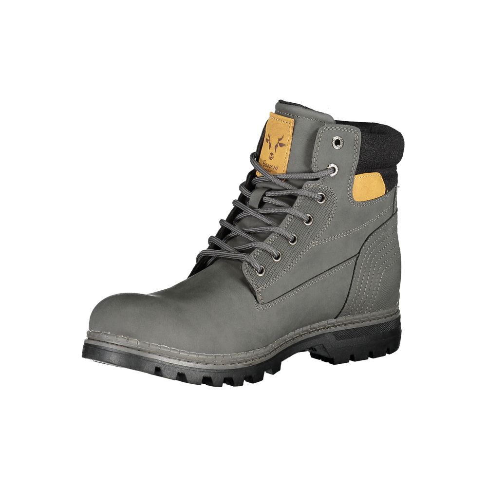 Carrera Grey Polyurethane Men’s Boot