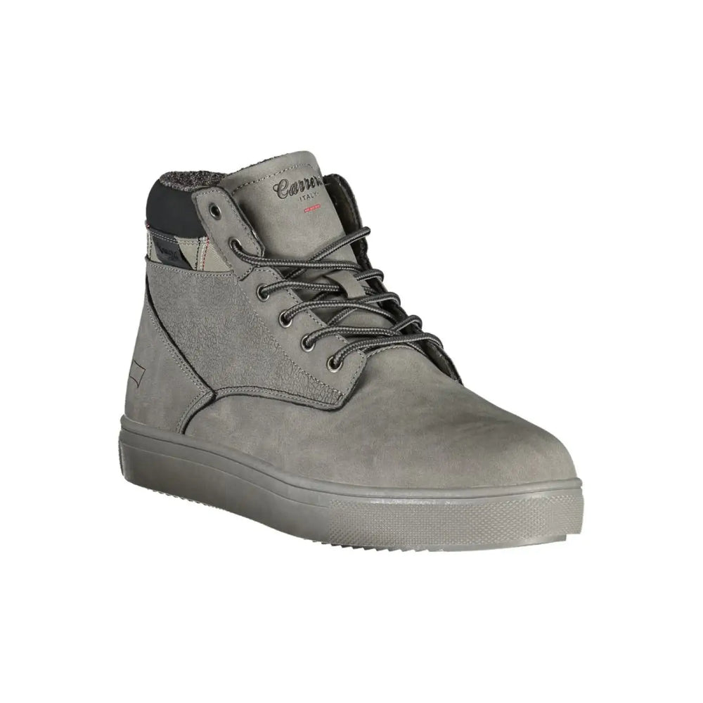 Carrera Grigio Poliuretano Men Ankle Boot