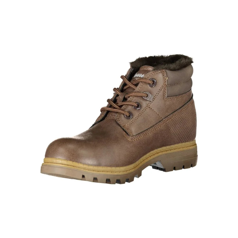 Carrera Marrone Poliuretano Woman Ankle Boot