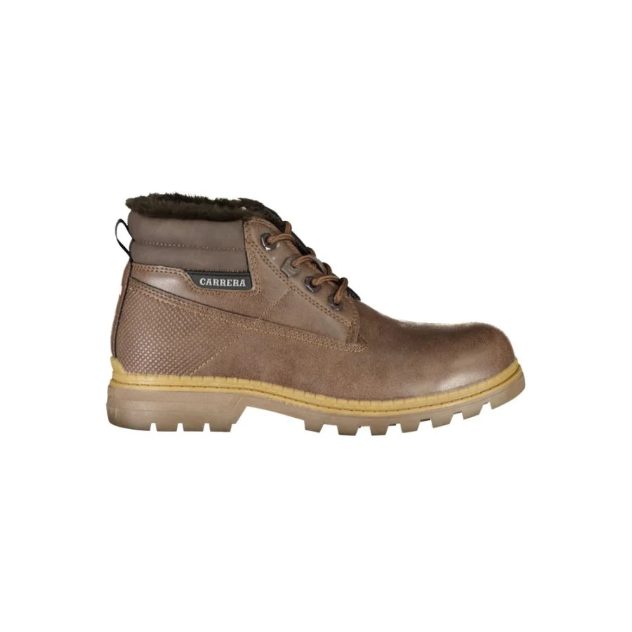 Carrera Marrone Poliuretano Woman Ankle Boot