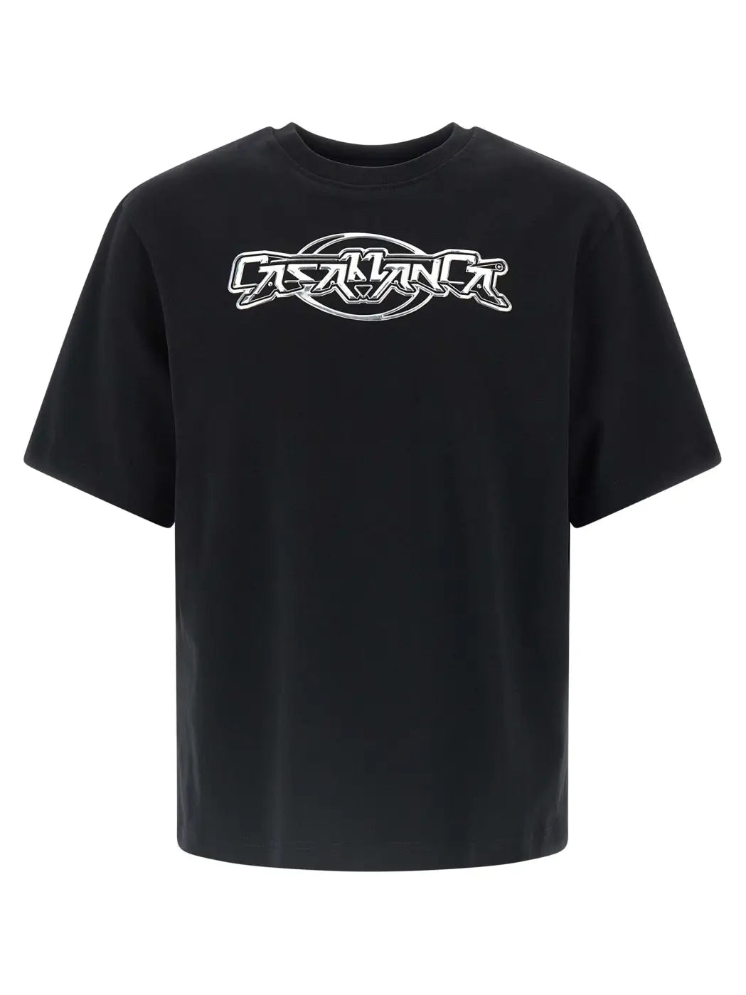 Casablanca Black Organic Cotton T-shirt