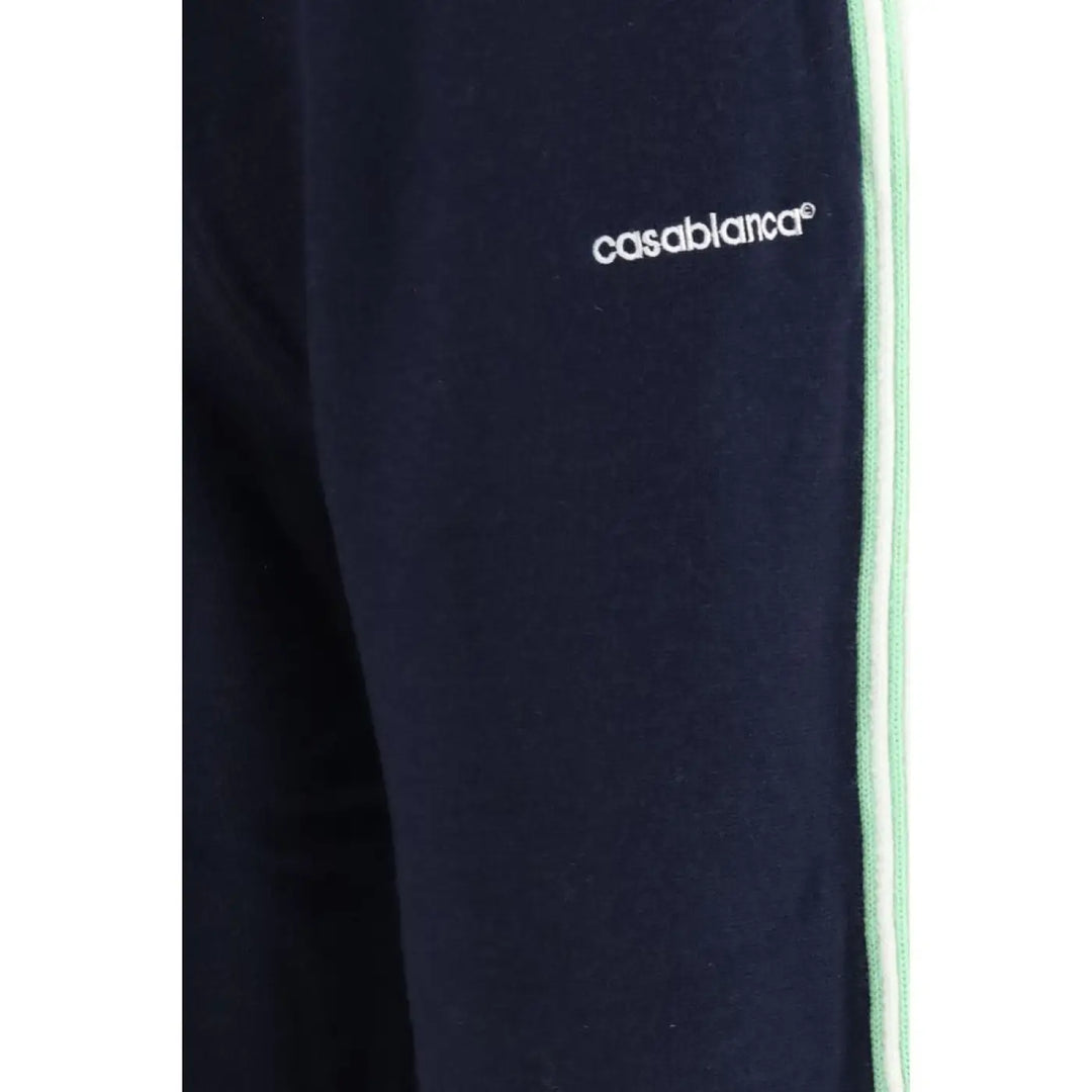 Casablanca Blue Wool Oves Aries Joggers (workout Pants)